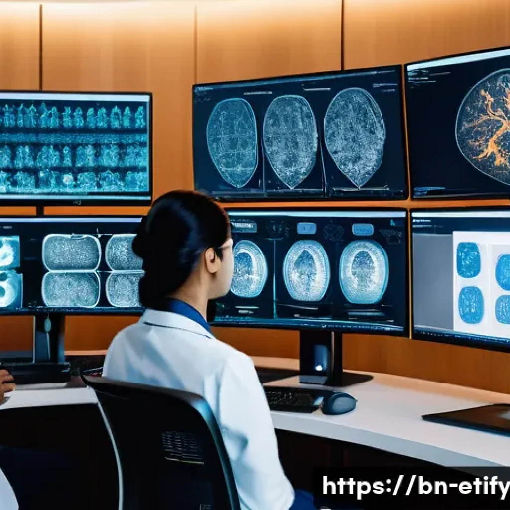 전이 학습의 기초부터 고급 기술까지 - A detailed futuristic laboratory scene showcasing transfer learning in action: a diverse group of Be...